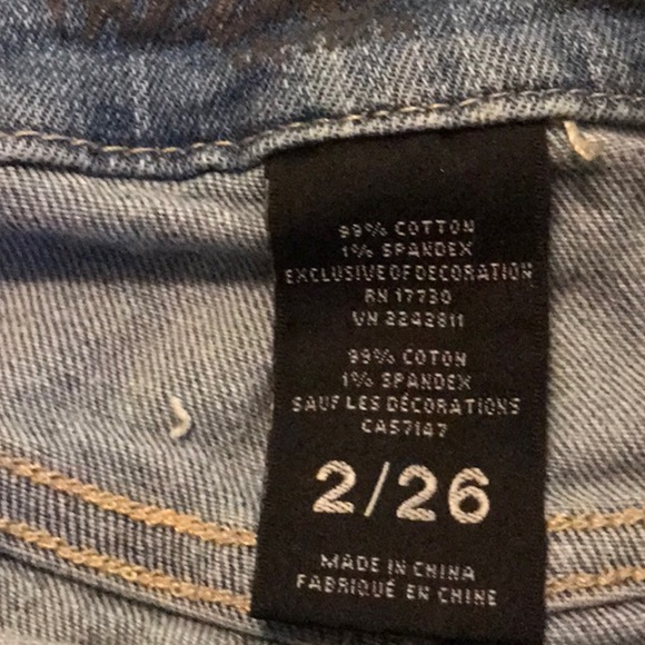 💐4 for $25💐Mossimo destroyed lace shorts 2/26 - Picture 2 of 6